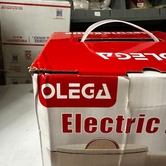 OLEGA Electric Kettle White ALG-XL68 1500W Electric Tea Kettle 1.8L Stainless St - Picture 9 of 12